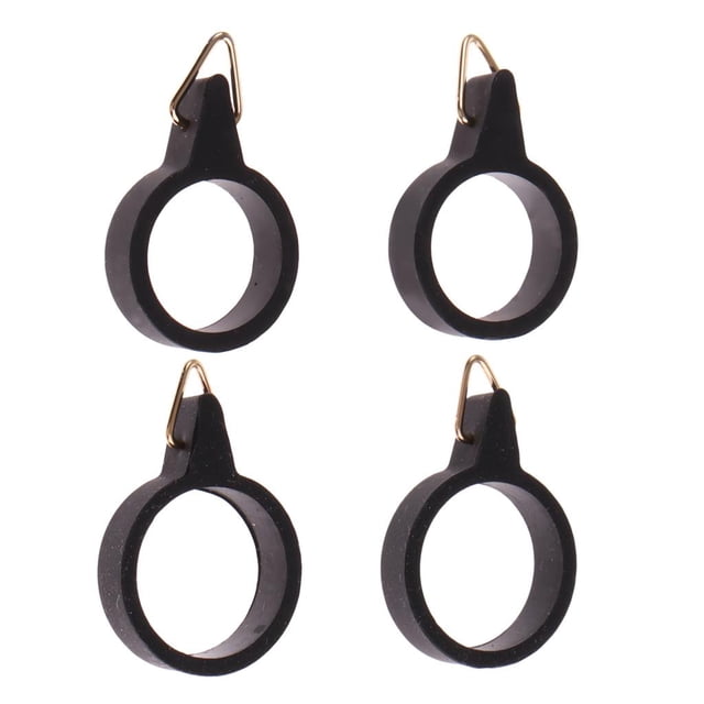 4pcs Caña de Hook Keeper Pequeñas herramientas de pesca Accesorios de engranajes