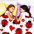 thumbnail image 4 of Flannel Fleece Throw Blanket, Soft Large Throw Blanket, Lightweight Cozy Plush Throw Blanket Fit Sofa Bed, 30"x40", Beetle, 4 of 7