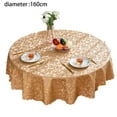 thumbnail image 2 of Waterproof vinyl tablecloths, round heavy duty tablecloths, wipeable tablecloths for kitchen and dining rooms, 2 of 5