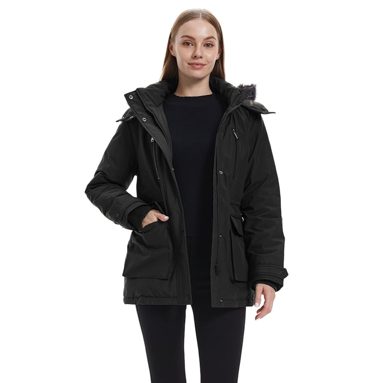 Wantdo Women's Recycled Winter Parka with Removable Hood photo 7