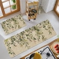thumbnail image 6 of Sage Green Eucalyptus Spring Kitchen Rugs Sets of 2 Non Slip Washable, Botanical Leaves Summer Spring Kitchen Mats for Floor 2 Piece Home Decor, 6 of 6
