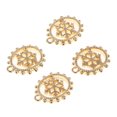 thumbnail image 1 of 4 Piezas Colgantes Huecos de Nieve Sunnimix Fabricación de joyas Colgantes huecos, 1 of 8