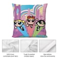 thumbnail image 5 of The Powerpuff Girls Pillow Case Soft Pillow Cover Pillowcase Decorative Cushion Cover Home Decor 12 "x12 ", 5 of 8