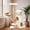 White, variant on 56" Tall Multi-Level Cat Tower Tree Cat Activity Tower Play Center Wood Cat Furniture with Flower Perch and Basket for Big Cats