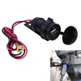 thumbnail image 1 of Dos Cargadores para Motocicleta Mechero para Motocicleta Tipo Coche USB Al Modificado 12V, 1 of 3