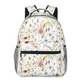 thumbnail image 1 of Disketp Wildflower Watercolor Mochila Estampada para Hombre y Mujer – Mochila Ligera Clásica con Múltiples Bolsillos para Universidad, Trabajo y Viajes-One Size, 1 of 5
