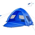 thumbnail image 1 of Ozark Trail Pop up Tent Shelter, Easy Set Up, 2 Person, Blue,Size: 78.7in W x 52in D x 50in H, 1 of 15