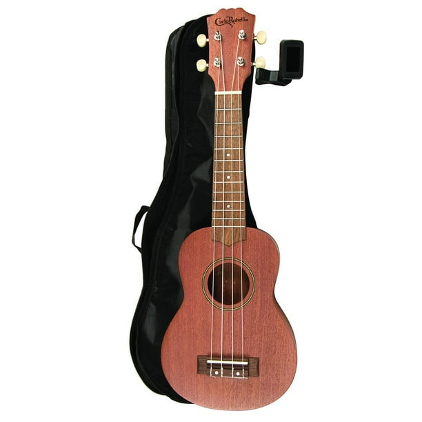 Carlo Robelli Uk1p Soprano Ukulele Pack Com Carlo Robelli Uk1p Soprano Ukulele Pack, Car Seat Headrest Pillow Ukulele