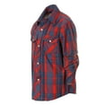thumbnail image 3 of Gioberti Boys Casual Western Plaid Long Sleeve Pearl Snaps Shirt, 3 of 5