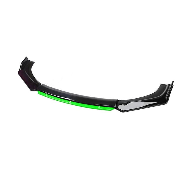 Car Universal Front Shovel Gloss Car Front Bumper Lip Body Kit Front Under Lips Diffuser Spoiler Car Accessories Parts