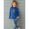 thumbnail image 2 of Skating Reindeer Long Sleeve Toddler -Image by Shutterstock,  5 Toddler, 2 of 4