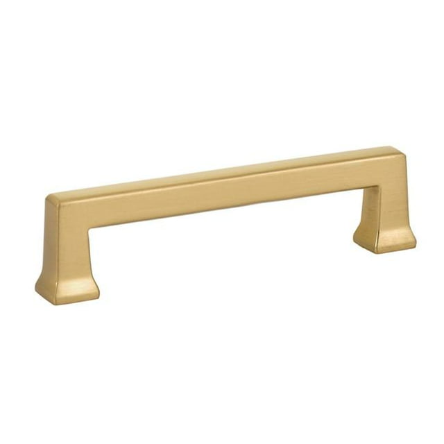 Emtek 86479US4 12 Po Centre à Centre Alexander Cabinet Pull&44; Laiton Satiné
