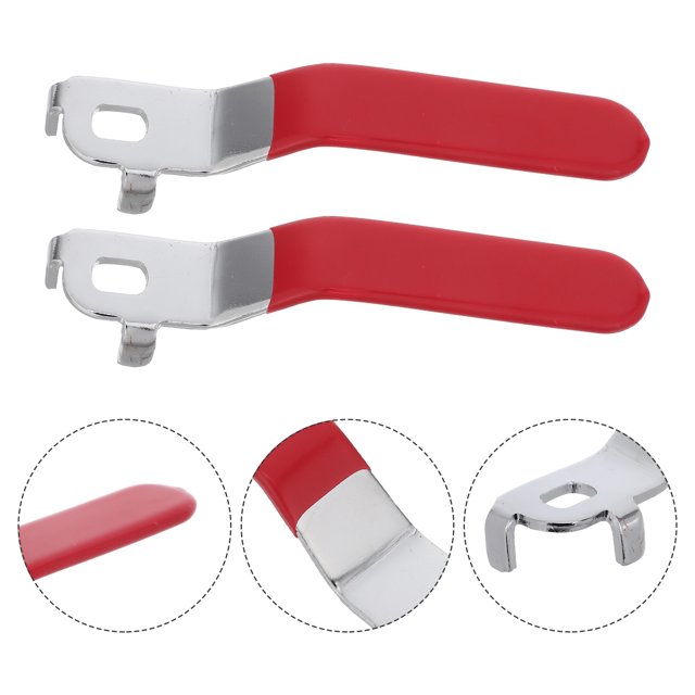 Houderco 4Ud Manija Roja Para Válvula Industrial Compatible Con Equipo Contra Incendios Para Uso Diario