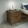 thumbnail image 3 of Powell Plumley 2 Drawer Nightstand, Walnut, 3 of 23