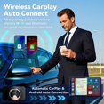 thumbnail image 2 of Mini Adaptateur Sans Fil CarPlay pour iPhone, 2 en 1 pour Apple CarPlay et Android Adaptateur Auto, Convertir Filaire en Sans Fil, Brancher et Utiliser, USB vers U, 2 of 7