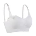 thumbnail image 2 of Nursing Bra 5pack Wireless Deep Maternity Nursing Bra Bralette Sleeping Breastfeeding With Extra Extenders, 2 of 5