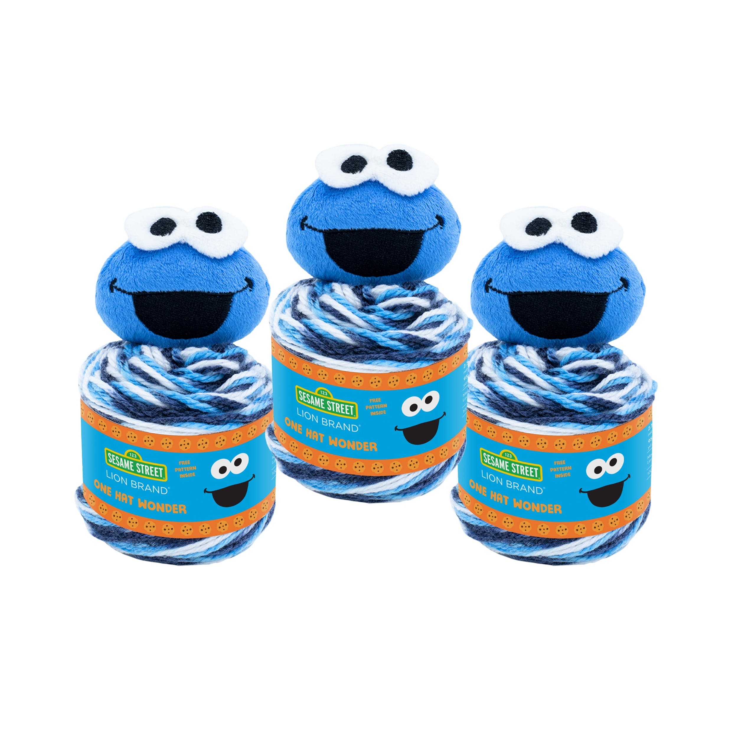 Lion Brand Yarn Sesame Street One Hat 