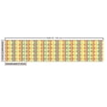 thumbnail image 2 of Ambesonne Abstract Fabric by the Yard Upholstery, Retro Geometric Stripe, 5 Yards, Multicolor, 2 of 4