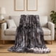 thumbnail image 5 of Manta Decorativa Suave En Gris Oscuro | Franela de Terciopelo Ligera y Acogedora | 80 X 120 Cm | Manta de Microfibra Cálida para Todas Las Estaciones, Ideal para Sofá, Cama y Camping, 5 of 6