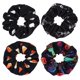 thumbnail image 3 of Halloween Hair Accessories - Pumpkin, Skull, Ghost, Spider Web Scrunchies and Ties for Spooky Style, 3 of 4