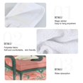 thumbnail image 2 of Yayeee Kitchen Hanging Hand Towels Set of 2 with Loop Bathroom Absorbent Tie Towel, Pink and White Cat, 2 of 7