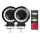 thumbnail image 1 of Par Faros De Lupa Alta/baja Para Auto Moto 120w 20000lm, 1 of 8
