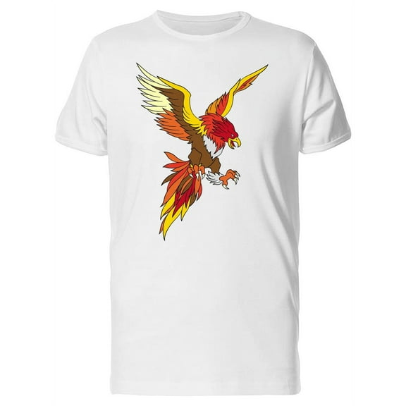 Illustration Of A Phoenix T-Shirt Men -Image by Shutterstock, Male 4X-Large