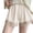 A, variant on Womens Ice Silk Culottes Pettipants Prevent Rolling and Slipping Lace Edge Half Slips Wide Leg Safety Shorts Unde