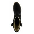 thumbnail image 3 of NAUTICA Womens Black Pull Tabs Cushioned Bosun 3 Round Toe Dress Boots Shoes 7.5, 3 of 4