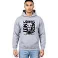 thumbnail image 3 of Lions School Spirit Hoodie for Men and Women Game Day Lion Mascot Team Pride Pullover Sweatshirt Gray Hoodie Medium, 3 of 8