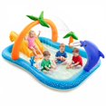 thumbnail image 1 of Piscina Inflable para Niños Andola 241x191x102 cm con Tobogán, 1 of 8