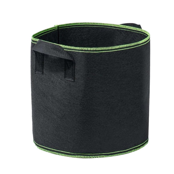 Injueey Bolsa redonda para plantar, bolsa transpirable para crecimiento de plantas no tejidas, maceta para cultivo de jardín, suministros para jardín Jardín y Patio 40*30cm Injueey JJ18804-06