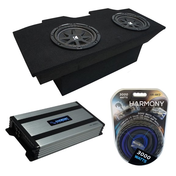 93-02 Chevy Camaro Coupe Kicker Comp C12 Dual 12 Sub Box Package HA-A800.1 Amp