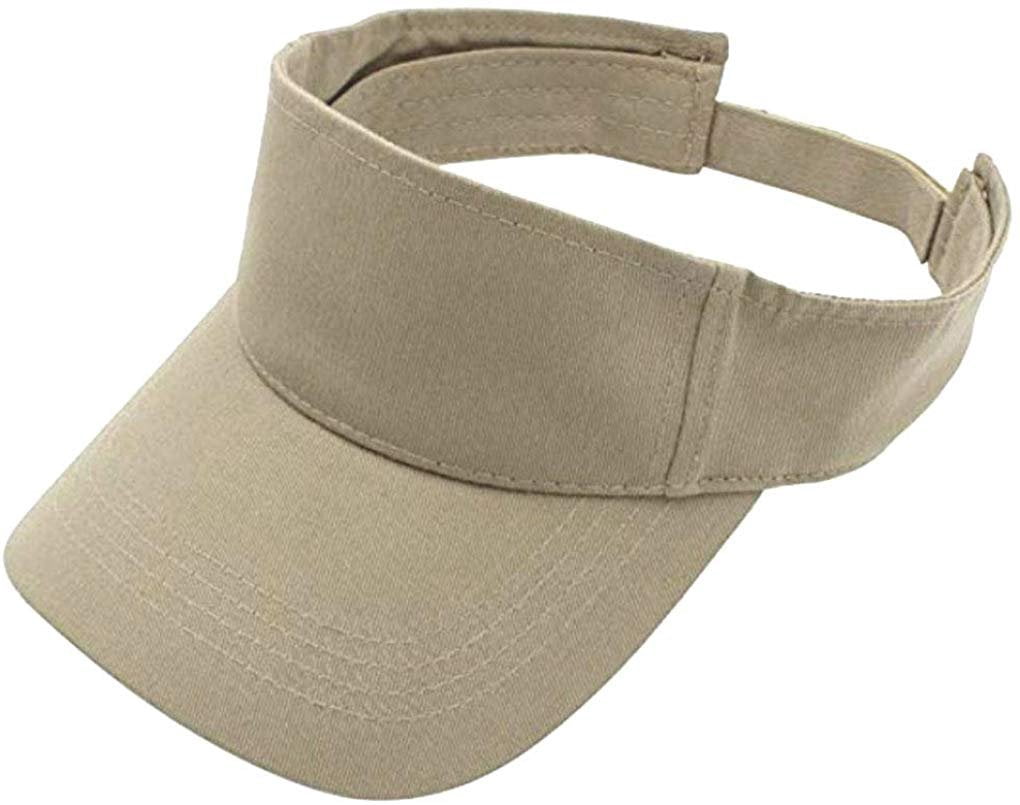 Wide Brim Visor Hat UV Sunblock 