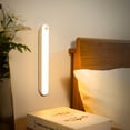 thumbnail image 4 of Billuyoard Barra de luz recargable, lámpara inalámbrica para armario, dormitorio, cocina, adhesivo, pared extraíble, funciona con pilas, Iluminación y accesorios Botón Largo 3 Colores, 4 of 6