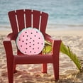 thumbnail image 5 of Outdoor Terrace Decorative Pillows,Summer Themed Soft And Comfortable Bedside Car Cushions (including Inner Core),14.04x15.74in Tropical Themed Beach,Pool, 5 of 6