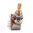 thumbnail image 4 of Push Pull Potentiometer / Switch Potentionmeter Electric Guitar Volume Golden B500k, 4 of 5