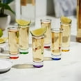 thumbnail image 5 of True Shot Glasses, Shooters for Tequila and Whiskey, Home Bar 2 oz Set of 6, 5 of 9