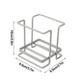 thumbnail image 4 of Countertop Disposable Cup Dispenser Iron Stackable Paper Holder Coffee/Tea Storage for Home or Restaurant, 4 of 7