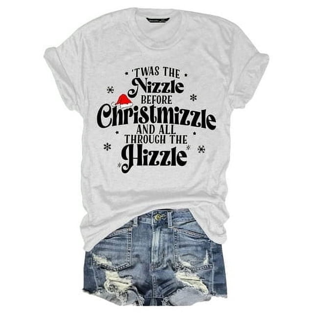 LUOGENLI T-shirts pour Femmes T-shirts Décontractés Col Rond Imprimé Lettre Manches Courtes T-shirts Haut T-shirts Femmes Blanc Fête de la Saint-Patrick Blanc XXXXXL