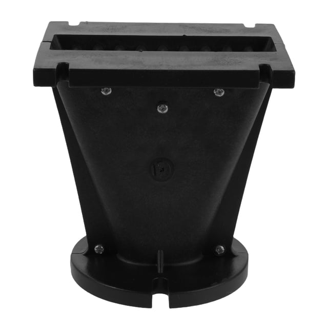 Houderco Horn Para De Plástico Negro Con Montaje Universal Para Mejora Profesional De Sonido En Teatros En Casa