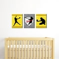 thumbnail image 3 of Big Dot of Happiness Grand Slam - Fastpitch Softball - Sports Nursery Wall Art, Kids Room Decor & Game Room Decor - 7.5 x 10 inches - Set of 3 Prints, 3 of 5
