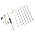 thumbnail image 4 of Tool Pressure Washer Extension Wand Upgrade Power Washer Lance High Pressure Washer Wand Lance Gutter Cleaner Attachment Curved Rod Accessory Tool Set Kit For Cleaning Washing, 4 of 8