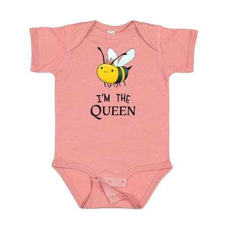 

Inktastic I m the Queen- Cute Queen Bee Gift Baby Boy or Baby Girl Bodysuit