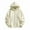 Beige-a, variant on Men's Hooded Sweatshirt Casual Solid Color Zip Up Hoodie Long Sleeve Top Jacket with Pocket Yellow XXXL