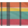 thumbnail image 4 of oneOone Cotton Flex Orange Fabric Madras Check Fabric For Sewing Printed Craft Fabric By The Yard 40 Inch Wide, 4 of 4