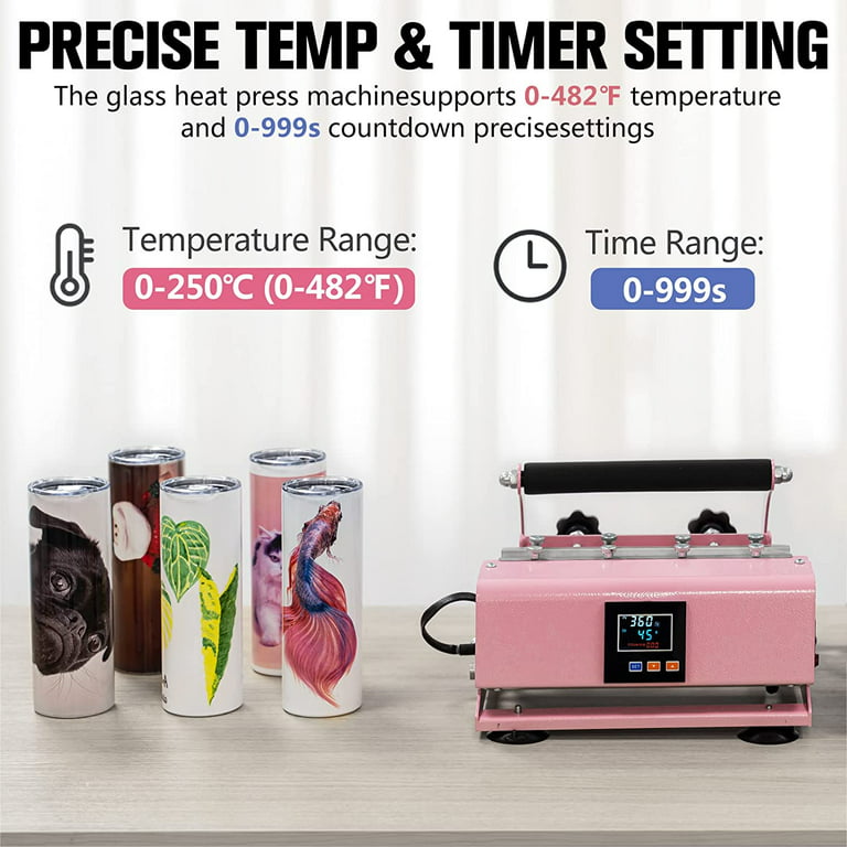 Save＄90]Amazing box D-Tumbler Heat Press Machine + Sublimation