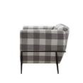 thumbnail image 4 of ACME Niamey II Accent Chair, Pattern Fabric & Metal, 4 of 5