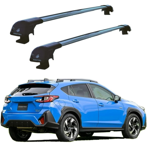 ROKIOTOEX  Cobra Roof Rack Crossbars for 2024-2025 Crosstrek Silver Crossbars
