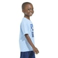 thumbnail image 4 of Boys 4-7 adidas Graphic Tee Color: Blue Size: 5, 4 of 4